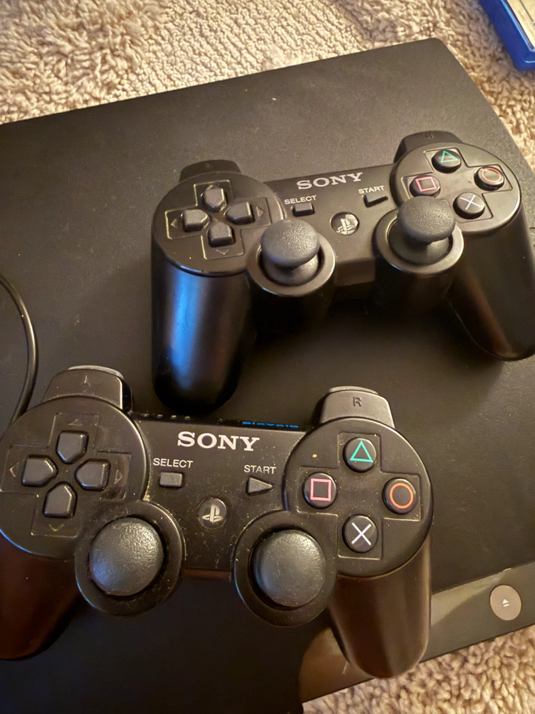 Sony PlayStation 3 (PS3) Console with 2 Controllers - photo 3