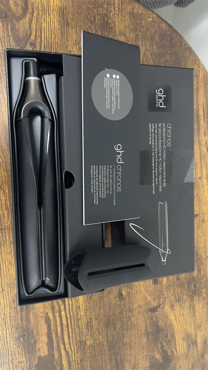 GHD Chronos Max Wide Plate Professional Hair Straightener - photo 3