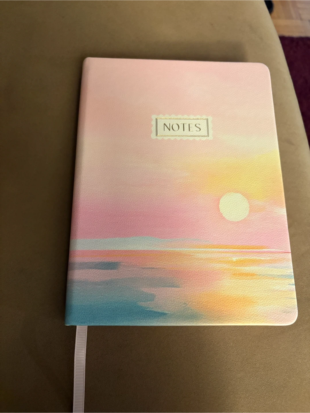Nota Sunset Over Water Medium Casebound Journal - photo 3