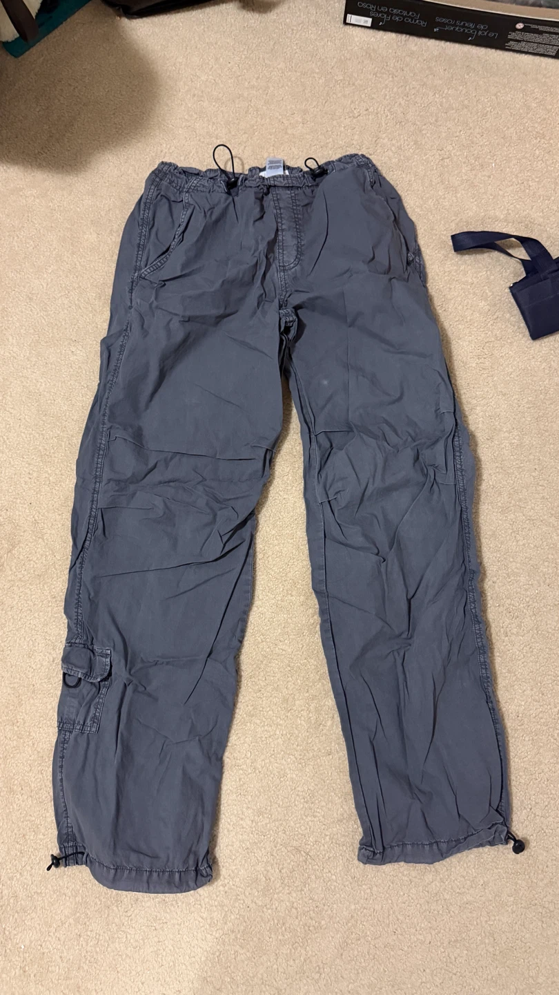 GARAGE Grey Cargo Pants TP/XS