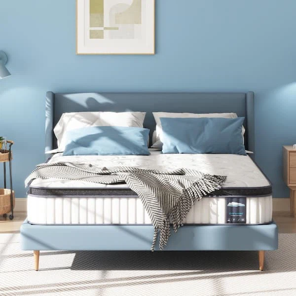 Full Medium Firm Memory Foam 12 in. Mattress