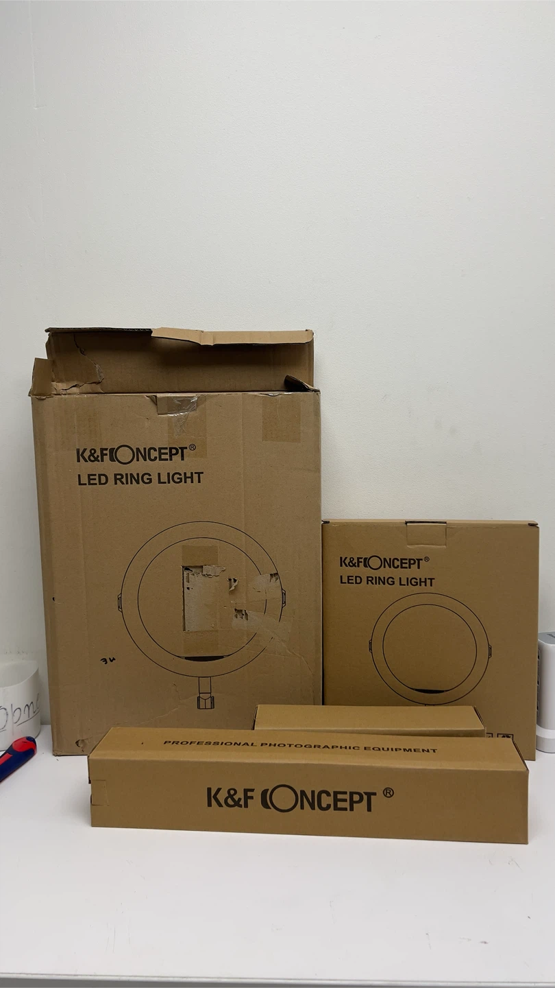 K&F Concept LED Ring Light Kit