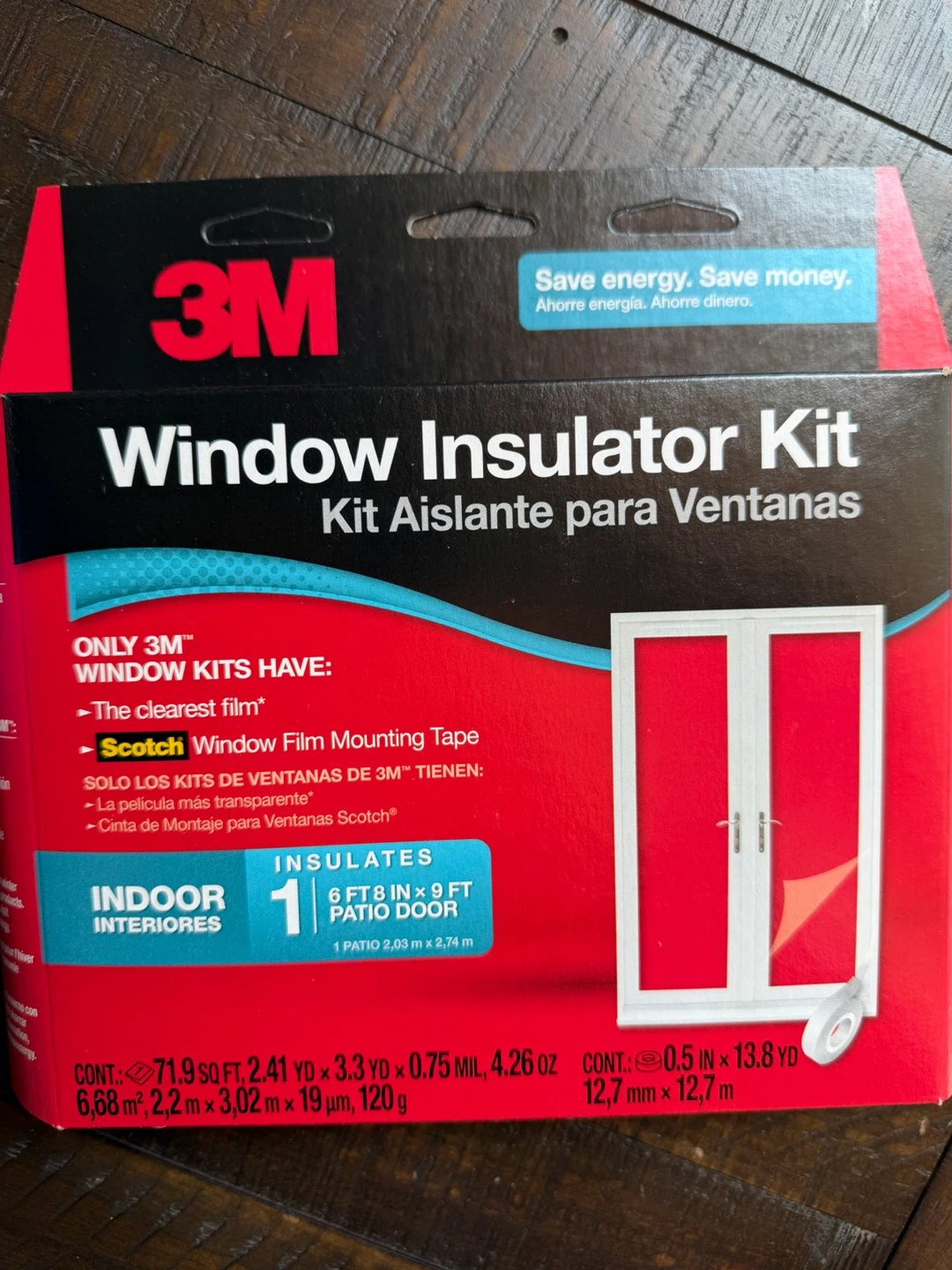 3M Window Insulator Kit. New in box.