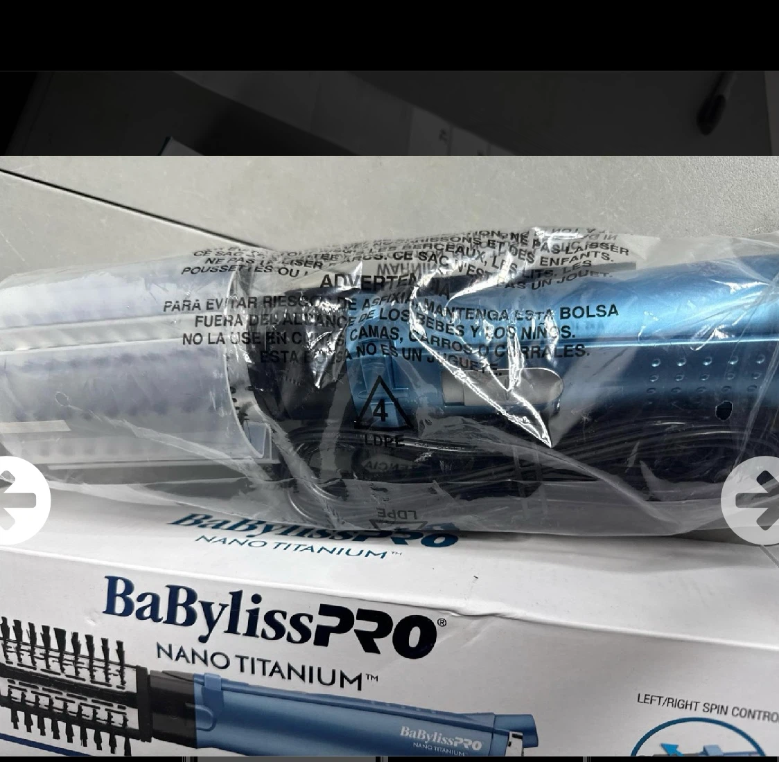 BaBylissPRO Nano Titanium 2" Ionic Rotating Hot Air Brush - photo 2