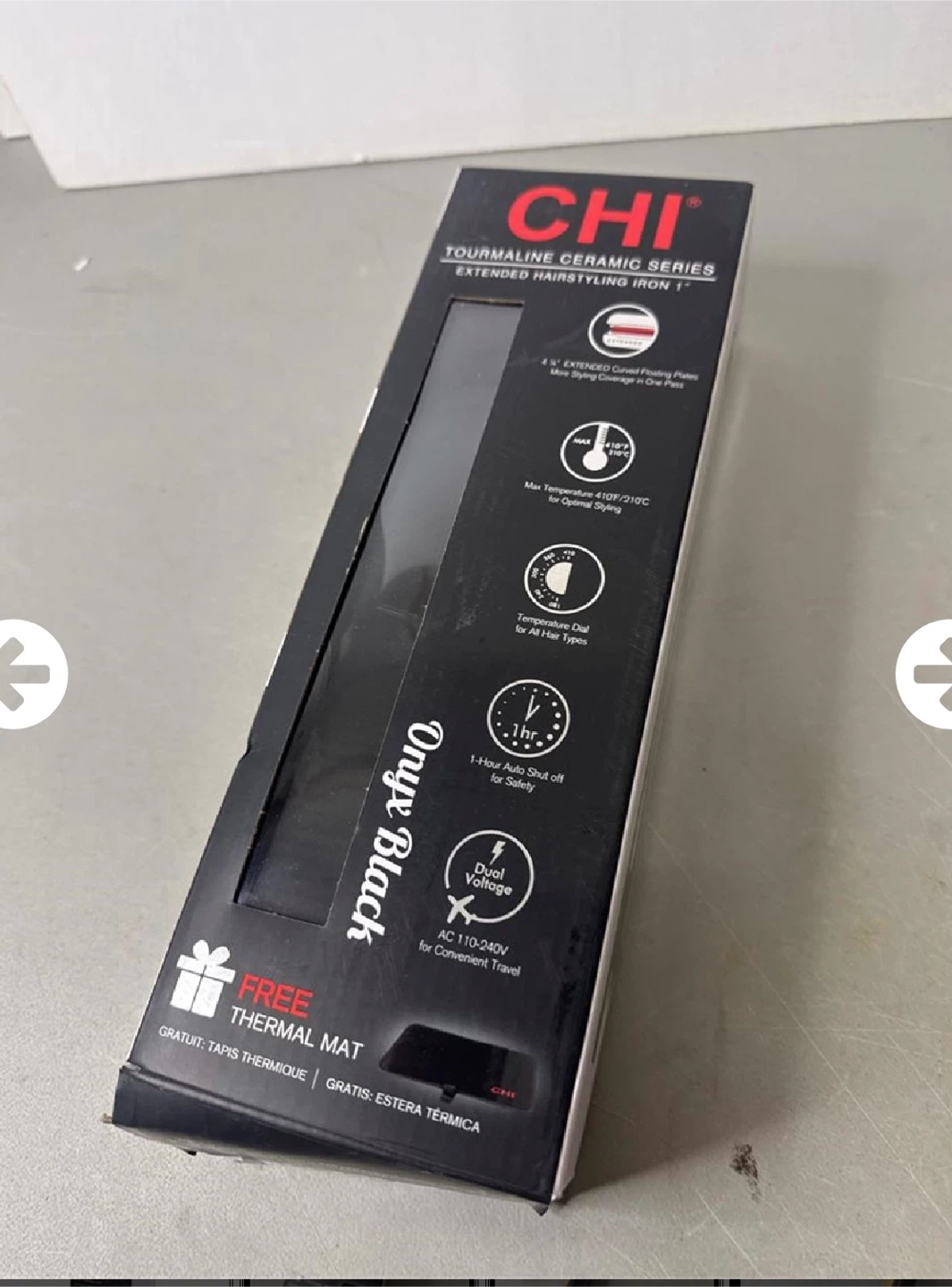 CHI Tourmaline Ceramic Series Extended Hair Styling Iron - photo 2