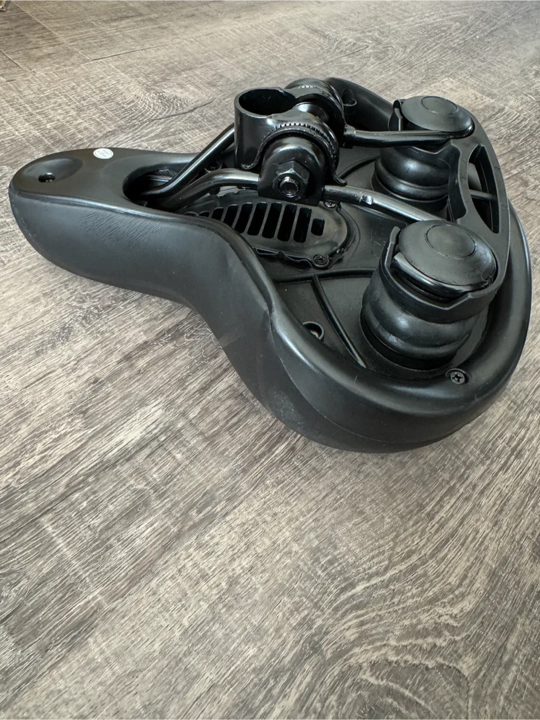 Black Bicycle Saddle - photo 3