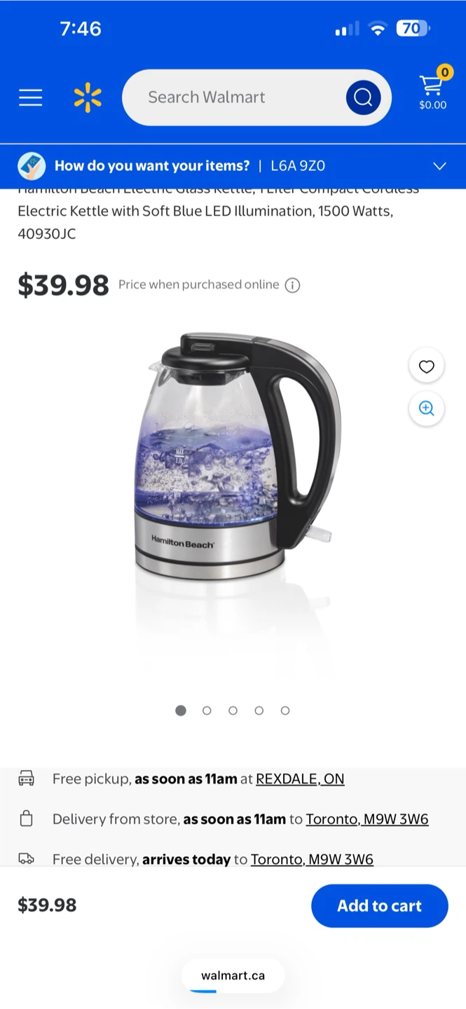 Hamilton Beach Electric Glass Kettle - photo 2
