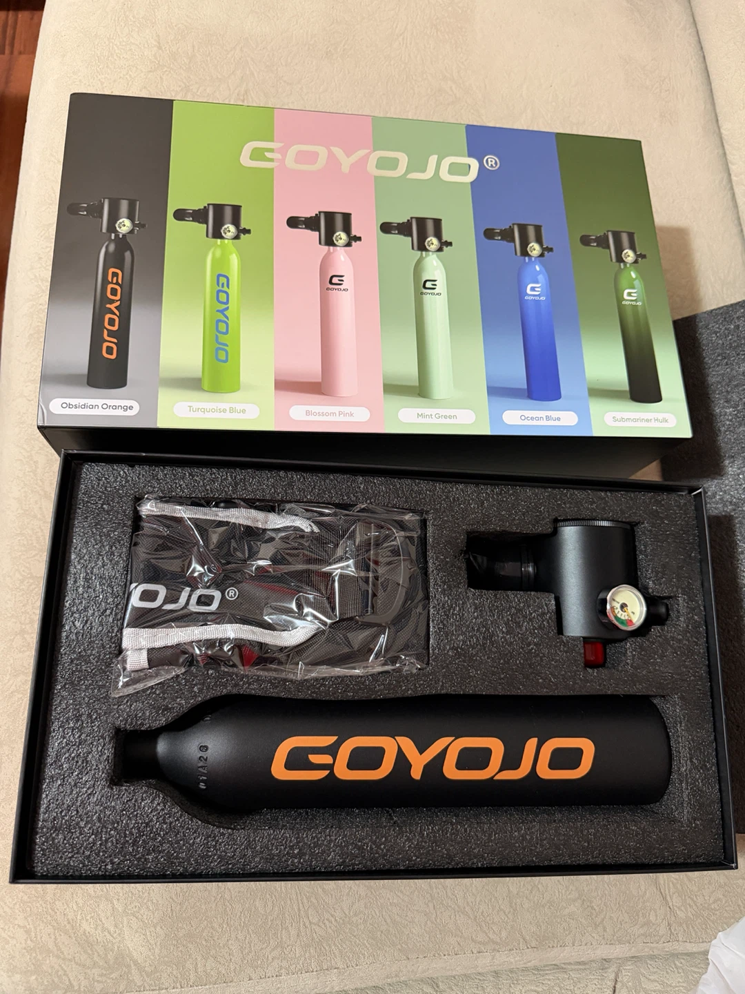 Mini Scuba Tank Kit Refillable - Brand New