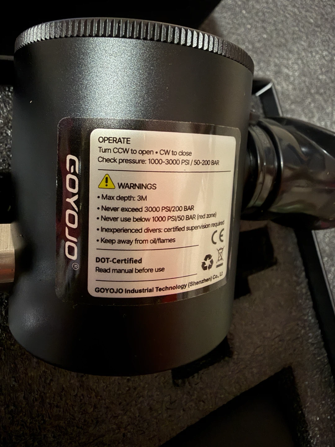 Mini Scuba Tank Kit Refillable - Brand New - photo 2