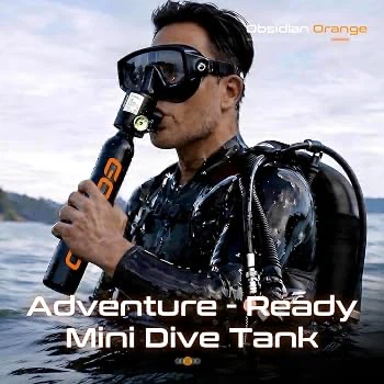 Mini Scuba Tank Kit Refillable - Brand New - photo 4