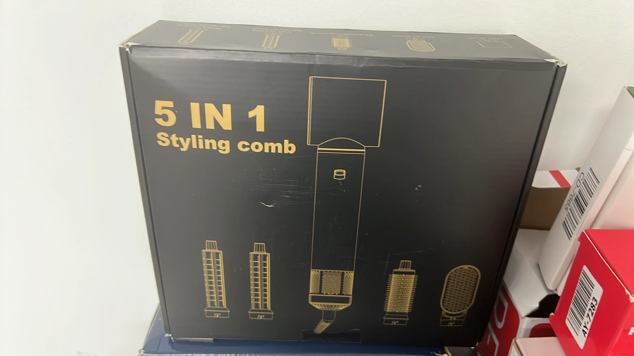 5 In 1 Hot Air Styler Styling Comb Set - photo 2
