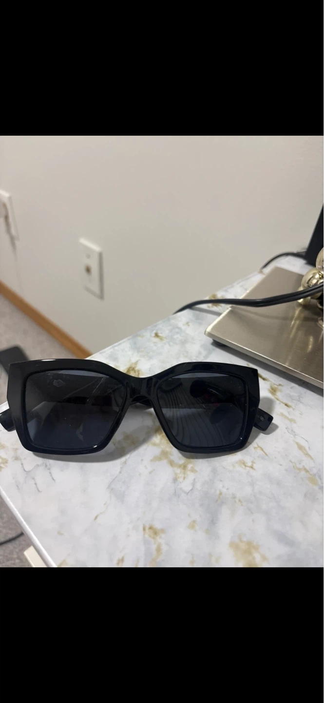 Black Square Frame Sunglasses