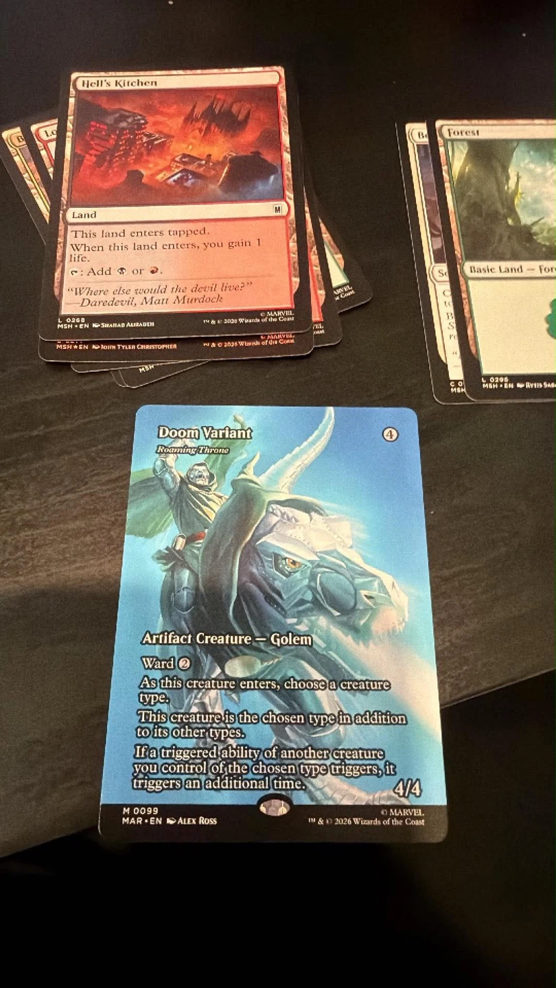 MTG Roaming Throne (Doom Variant)