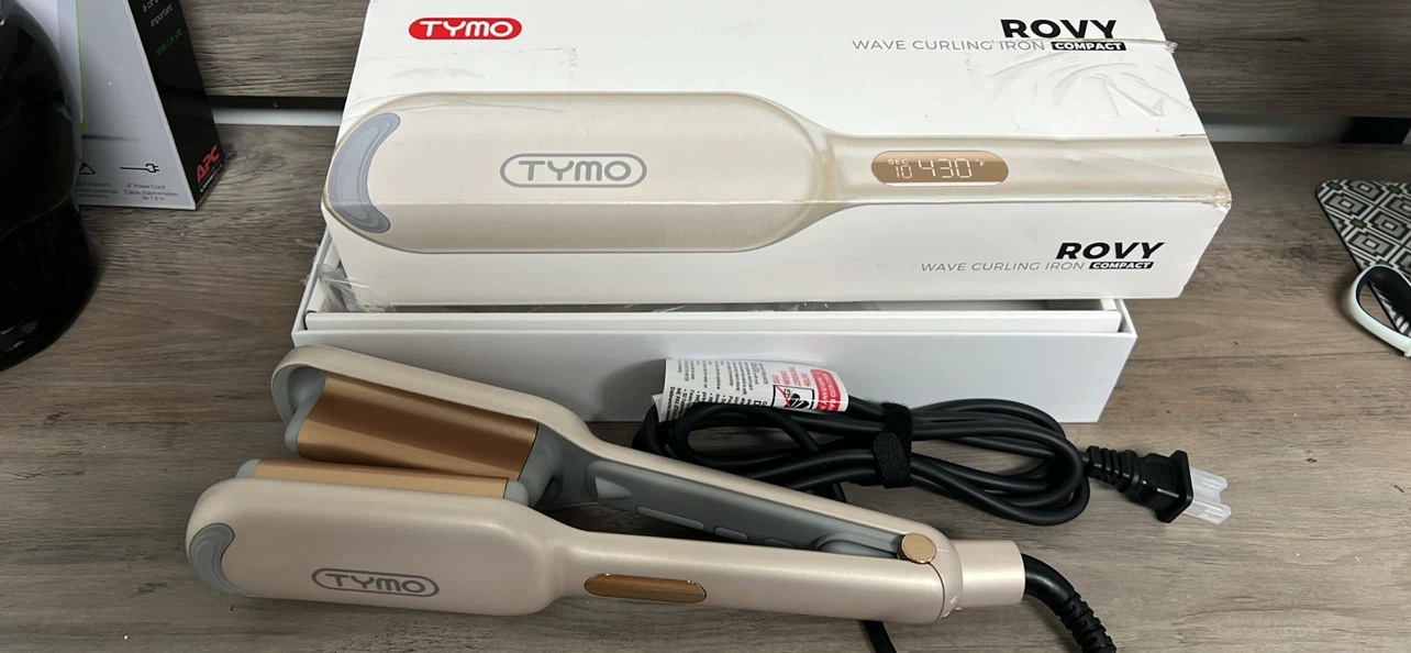 TYMO ROVY Wave Curling Iron Compact - Elegant Gold - photo 3