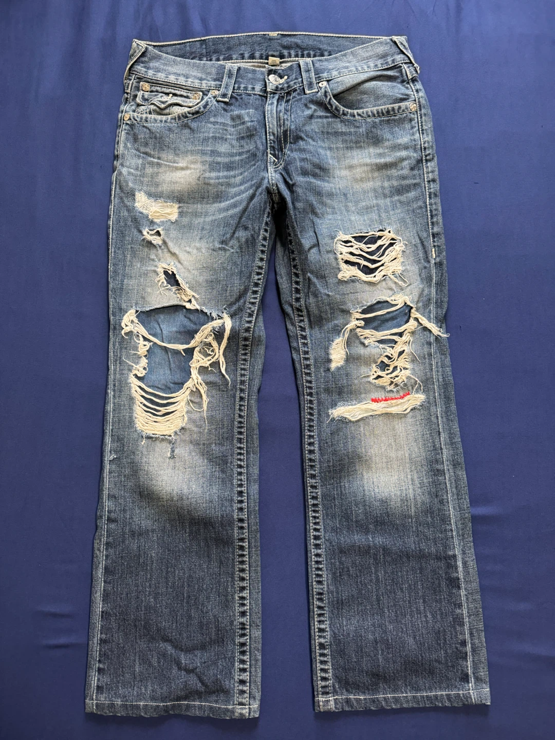 Men’s True Religion Jeans Ricky Relaxed Straight Fit - photo 3