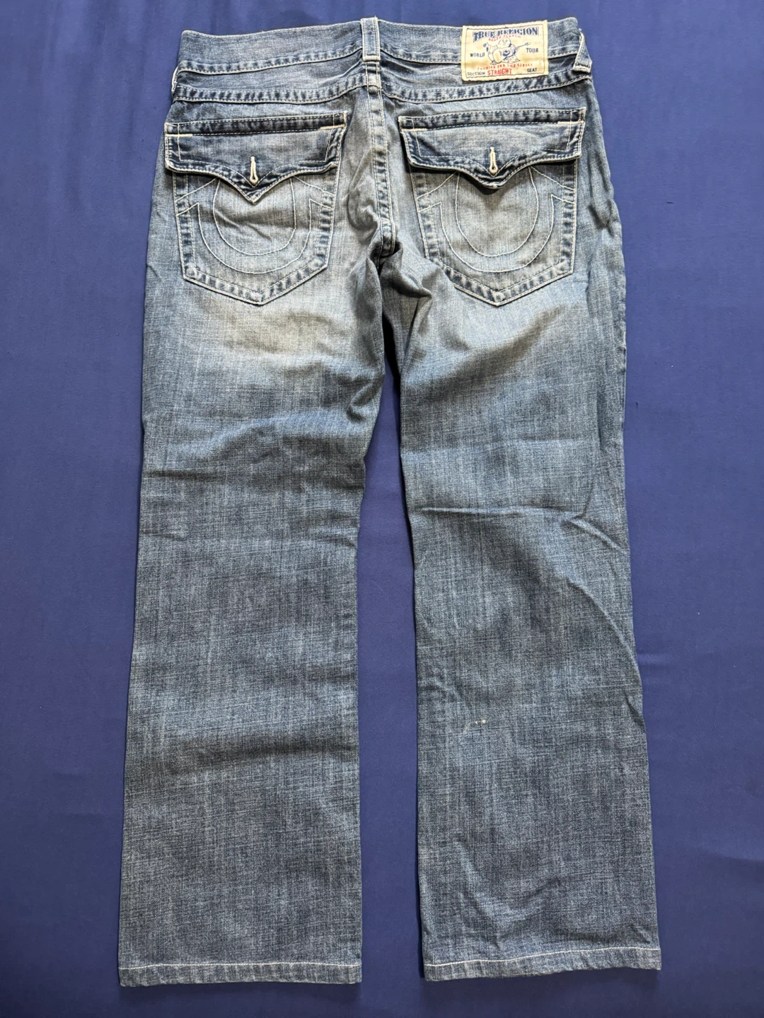 Men’s True Religion Jeans Ricky Relaxed Straight Fit - photo 4