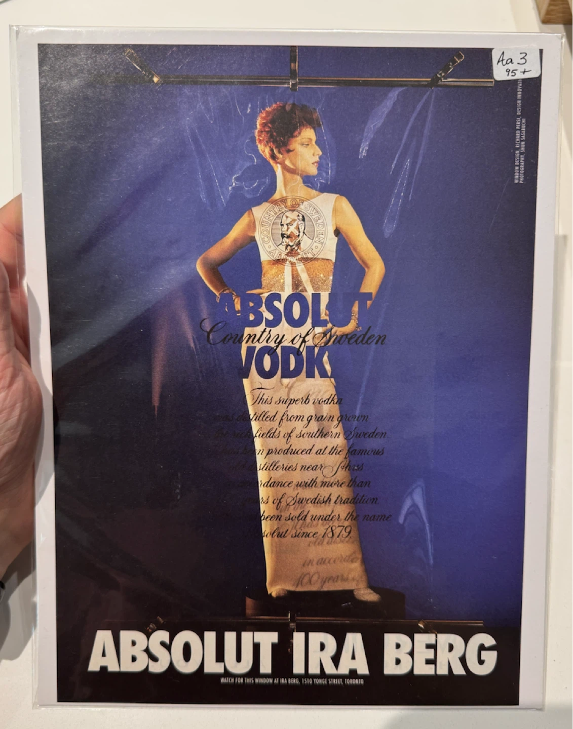 Vintage 1994–1995 Vodka Advertising Prints – Absolut & Smirnoff - photo 4
