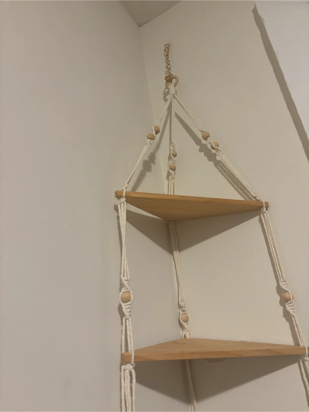 Macrame Corner Shelf - photo 3