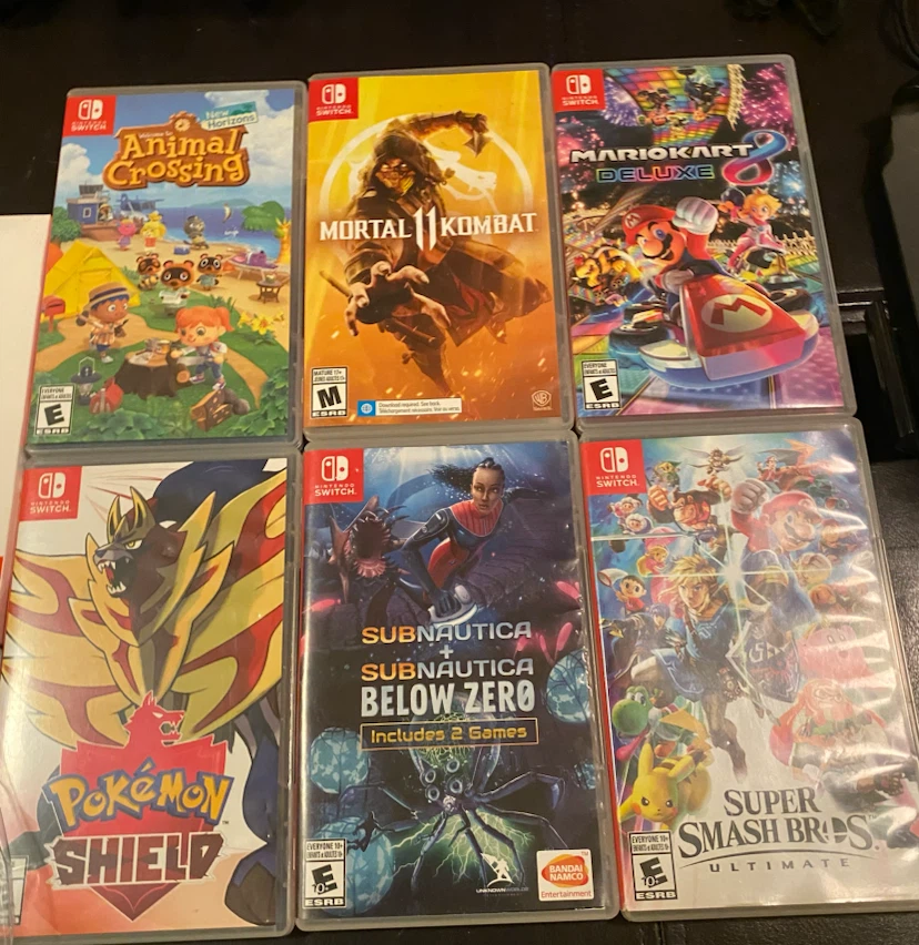 Nintendo switch 6 Game and accessories Bundle - photo 3