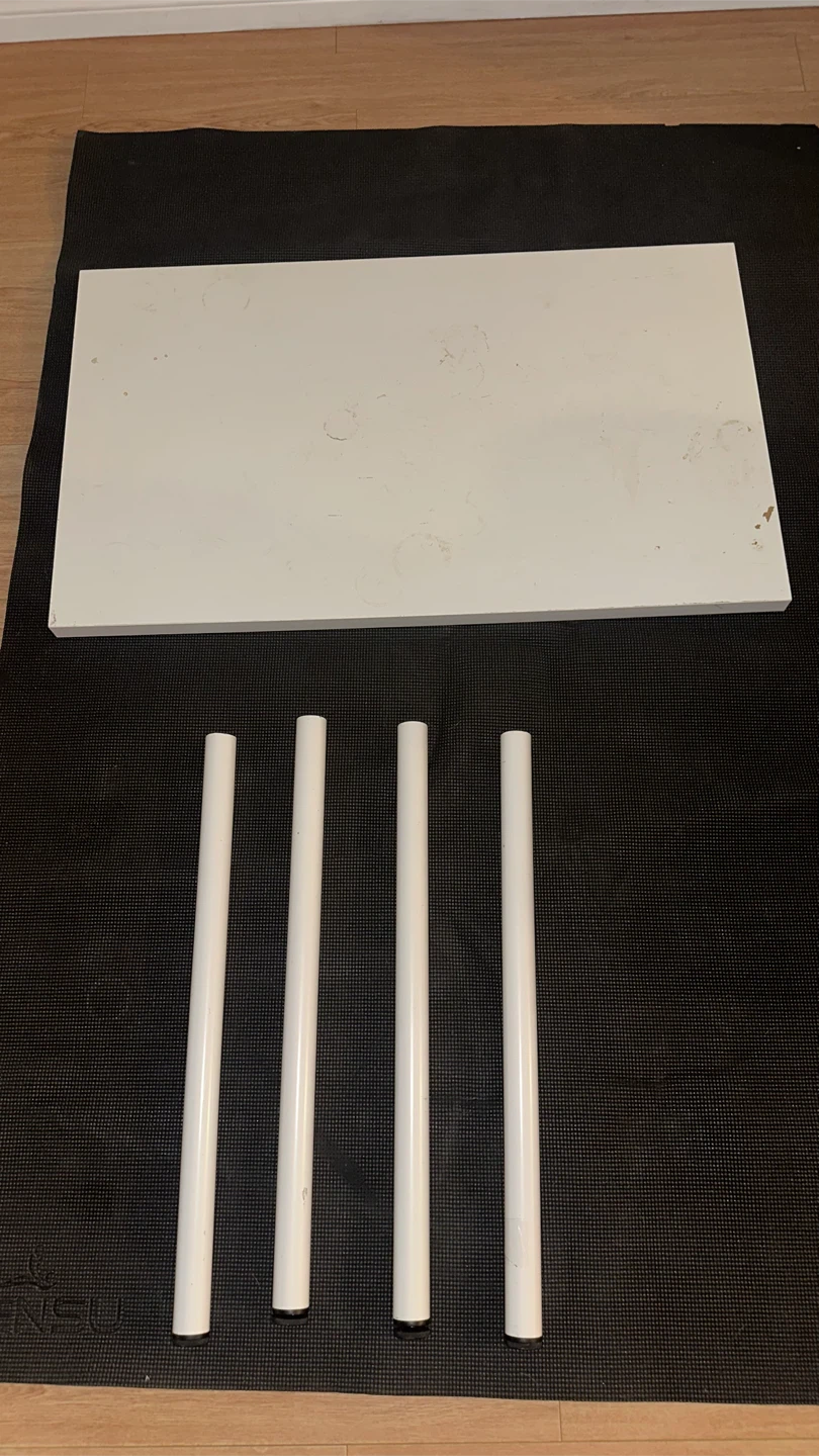 IKEA LINNMON / ADILS Table - White - photo 3