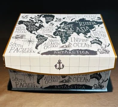 3 Decorative Storage Keepsake Boxes - photo 2