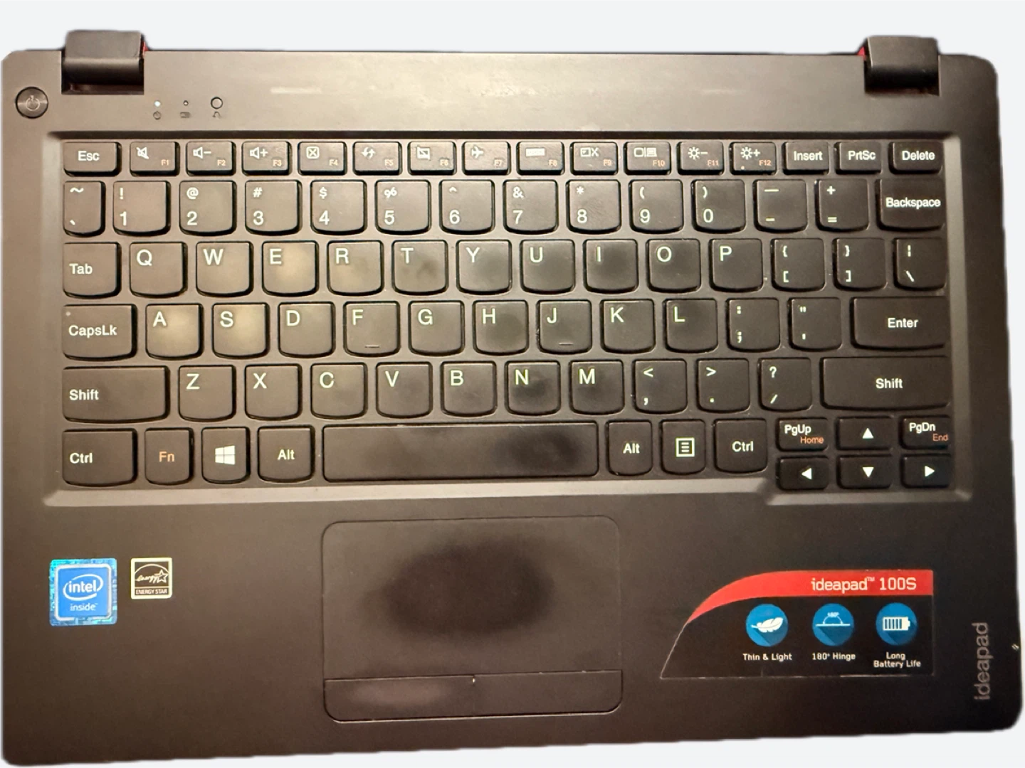Lenovo Ideapad 100S Laptop - Red - photo 2
