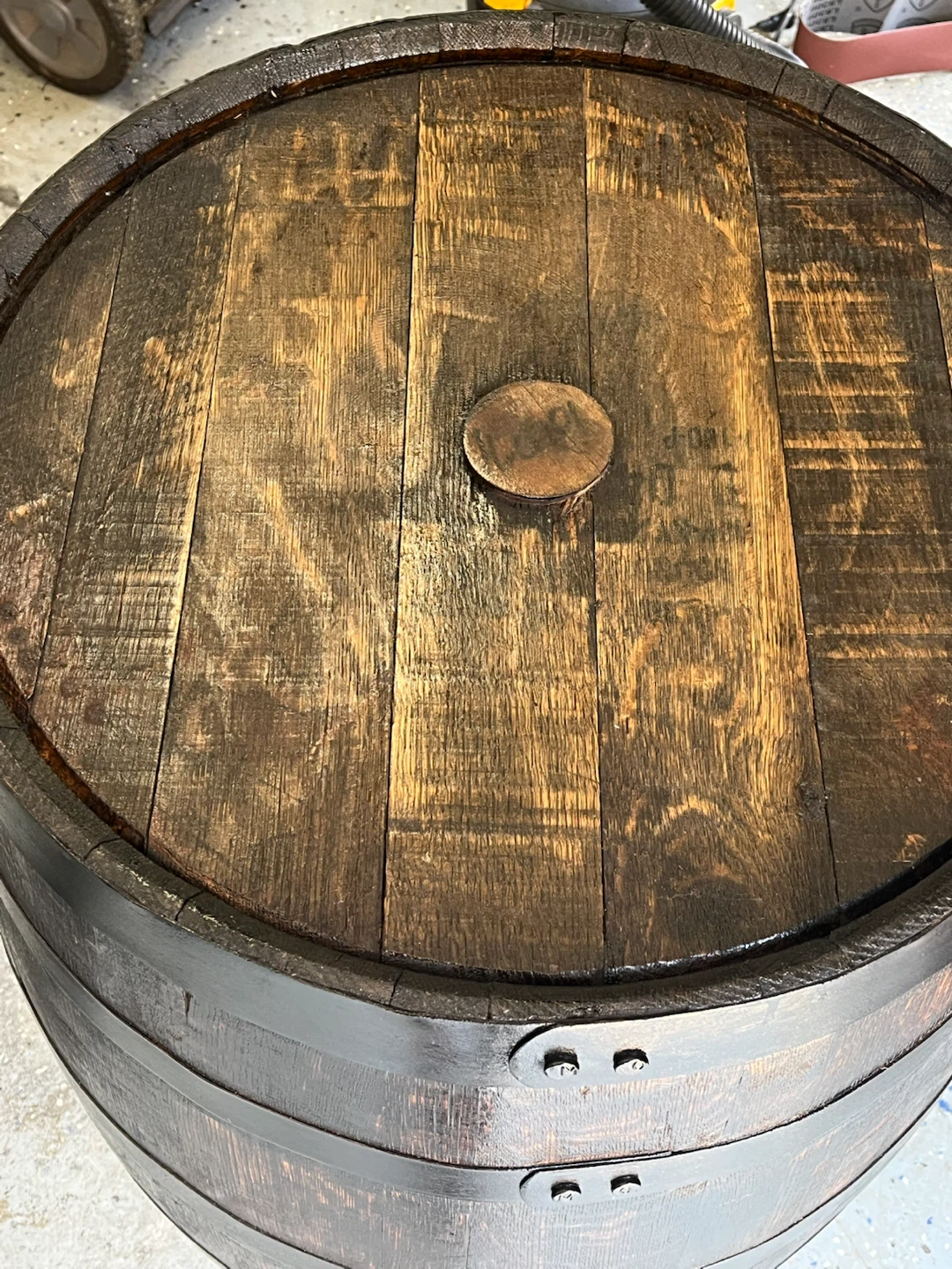 Refinished oak Wooden Barrel - photo 3