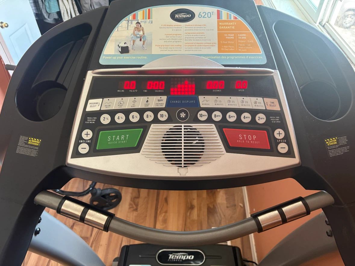 Tempo Fitness 620T Treadmill