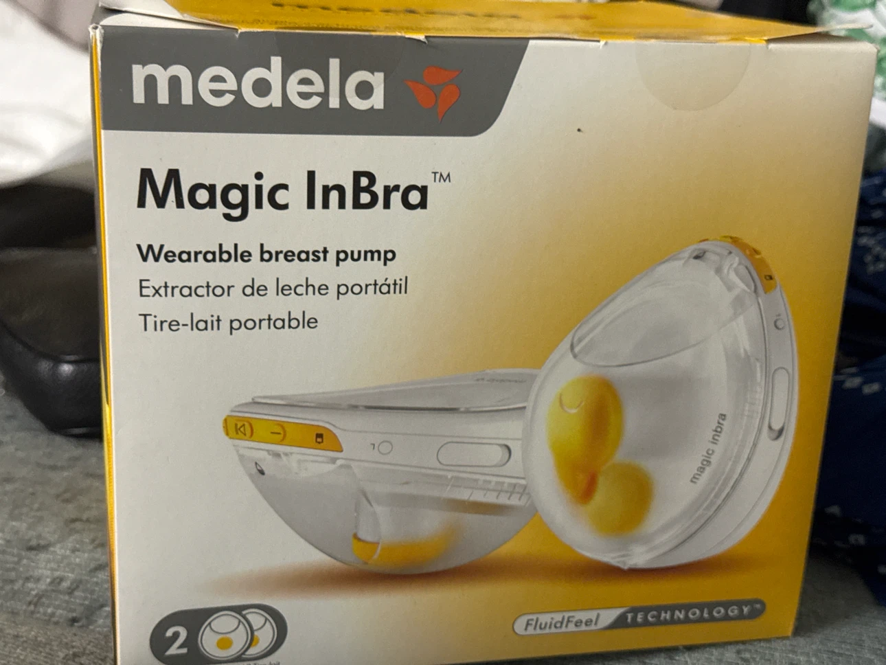 Brand new sealed Medela Magic InBra Wearable Breast Pump - photo 2