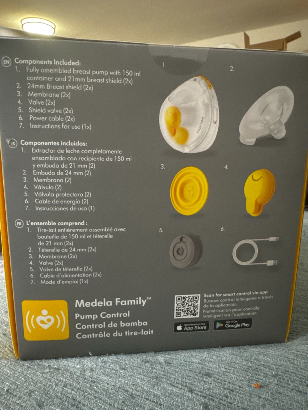 Brand new sealed Medela Magic InBra Wearable Breast Pump - photo 4