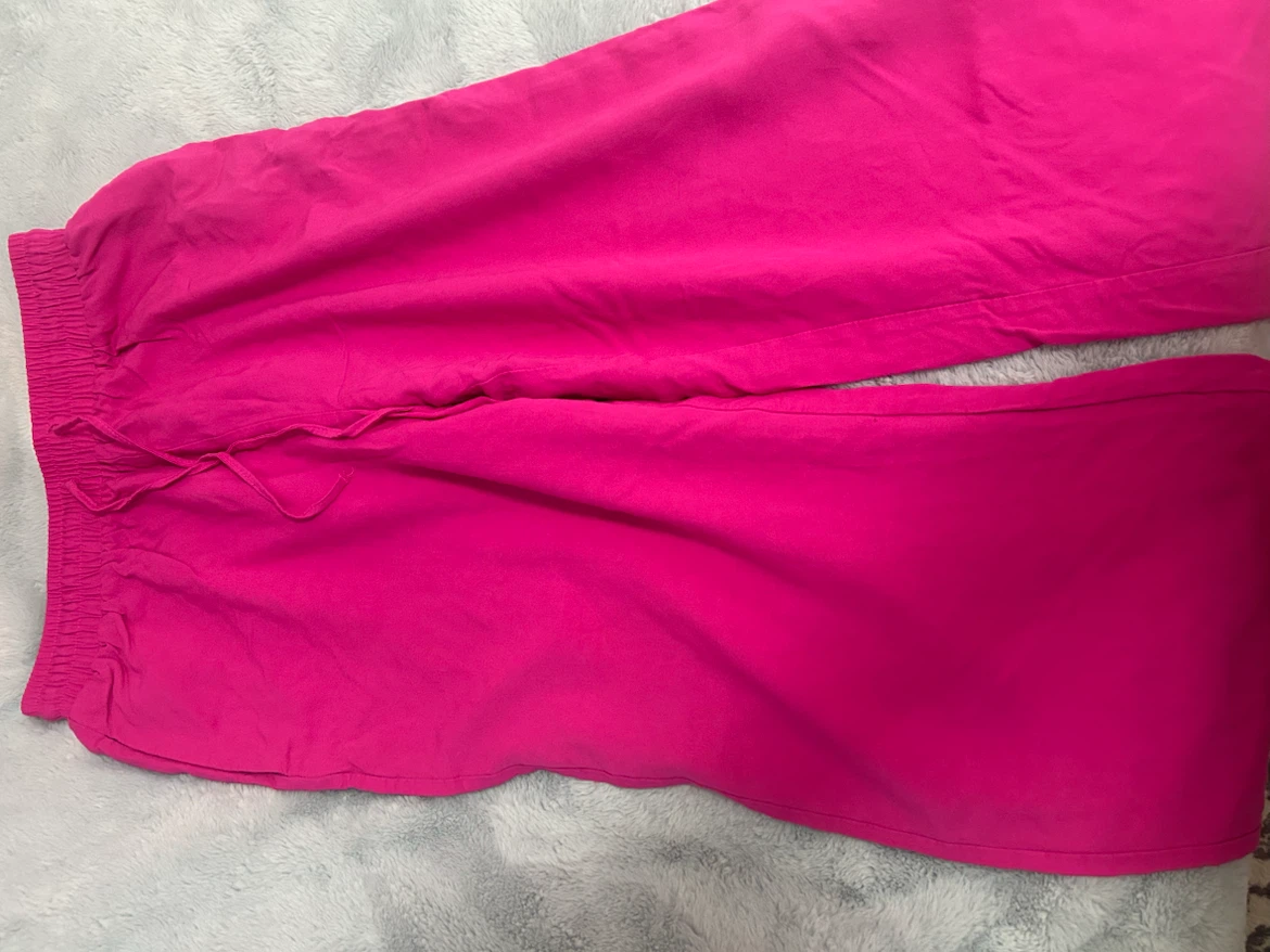 Women's Pink Wide Leg Pants - photo 2