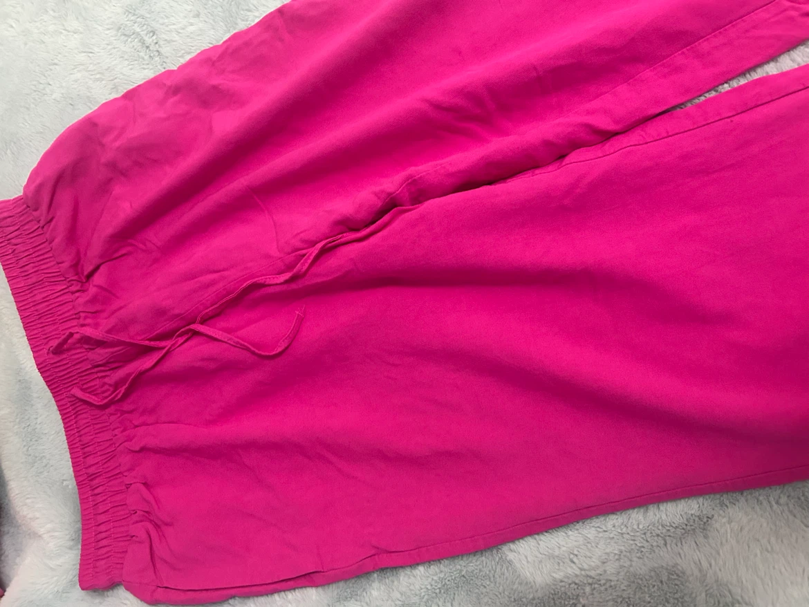 Women's Pink Wide Leg Pants - photo 4