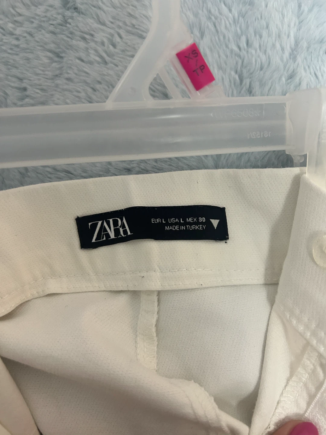 ZARA Wide Leg Cream Pants and a dress - photo 4