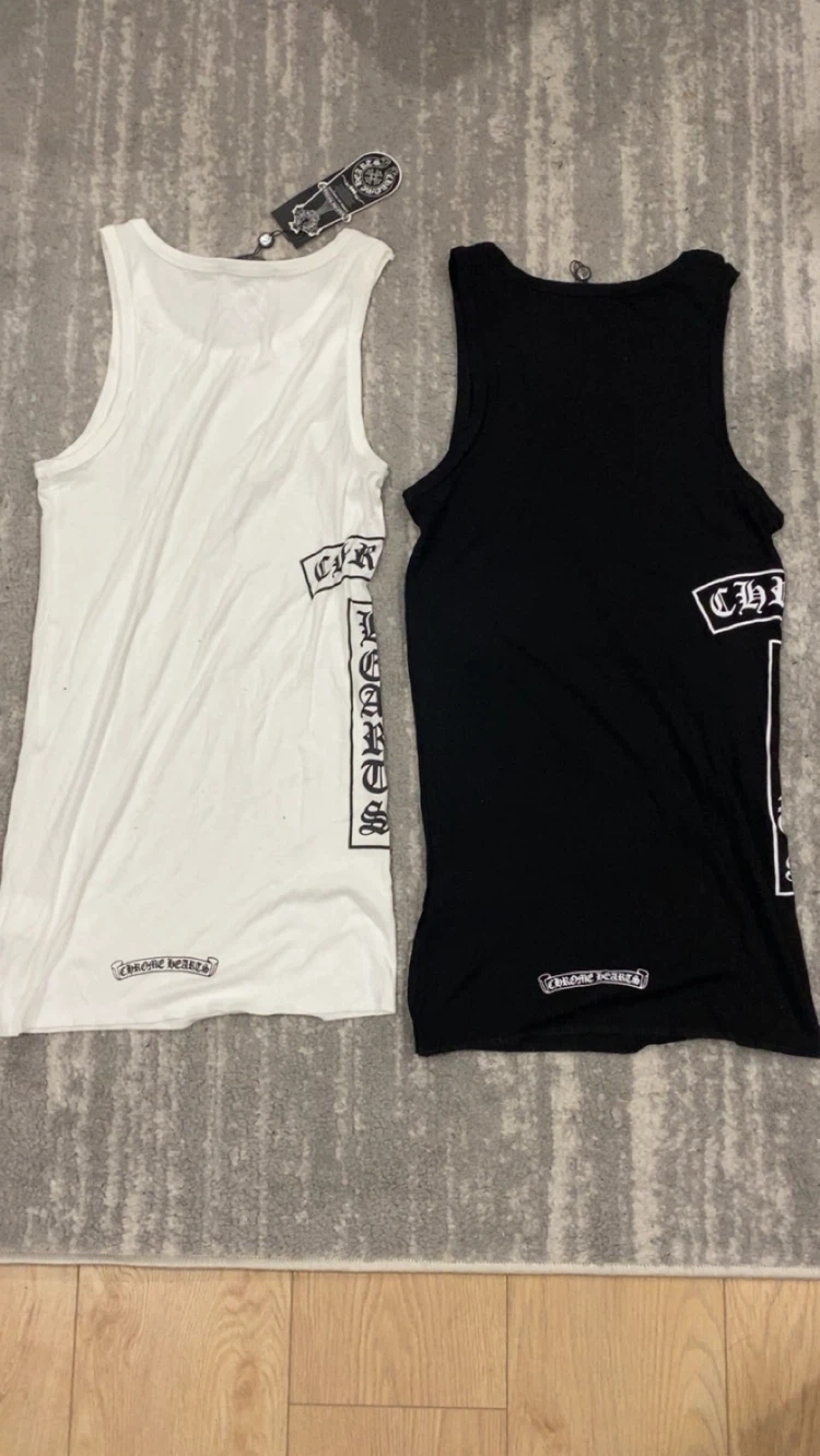 Chrome Hearts Tank Tops (only white is available) - photo 2