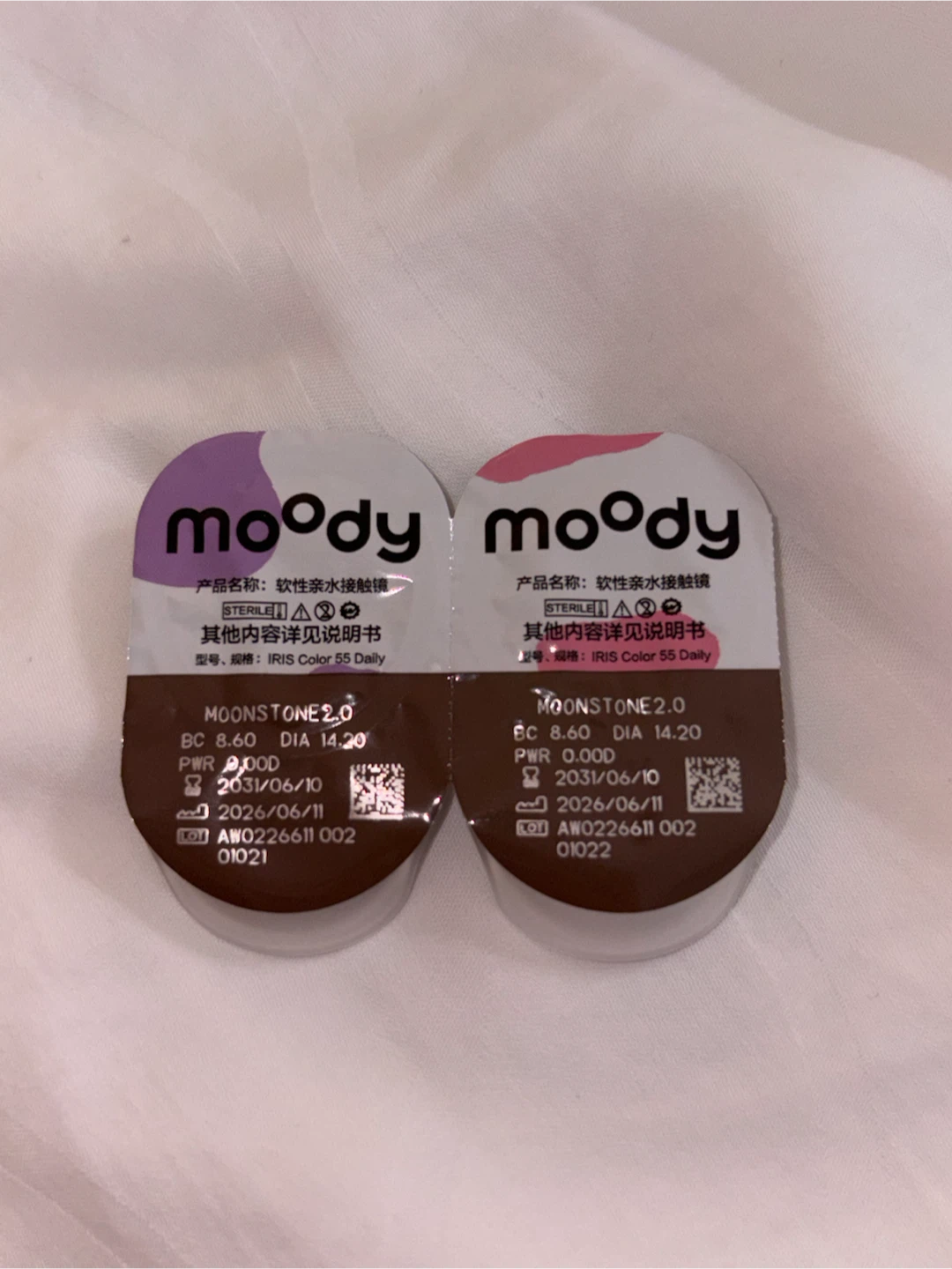Moody - MOONSTONE 2.0 Daily Contact Lenses