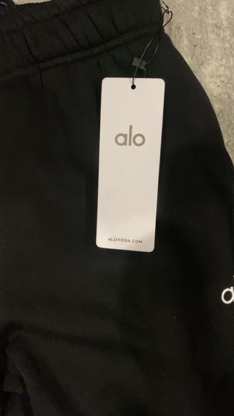 Alo Yoga Black Sweatpants M/P CH - photo 2