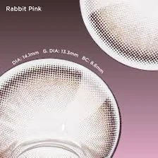 Moody - Rabbit Pink Daily Disposable Contact Lenses
