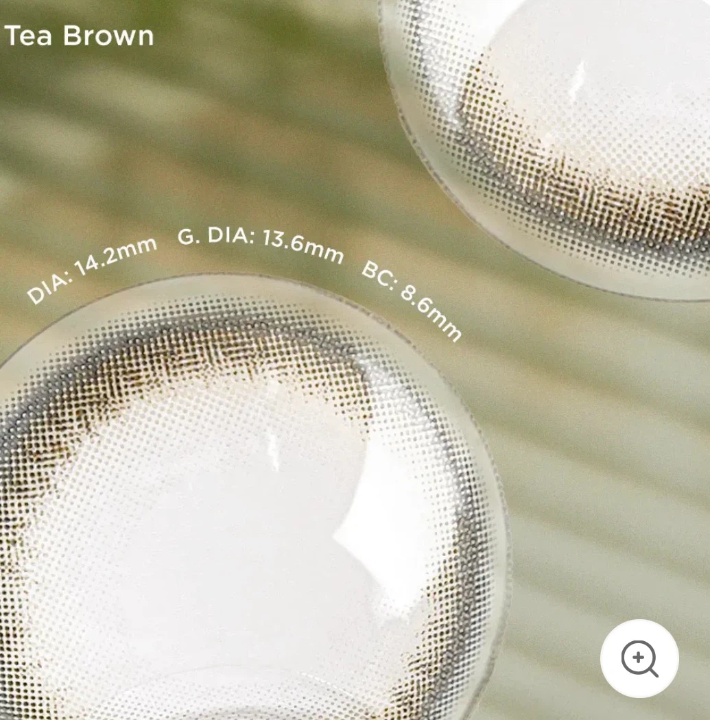 Moody - Tea Brown Daily Contact Lenses
