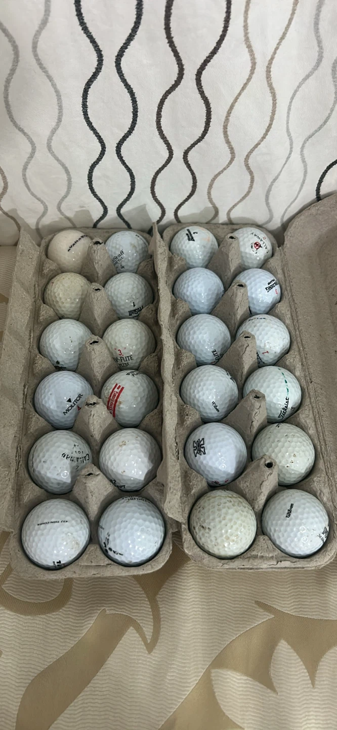 Assorted Golf Balls