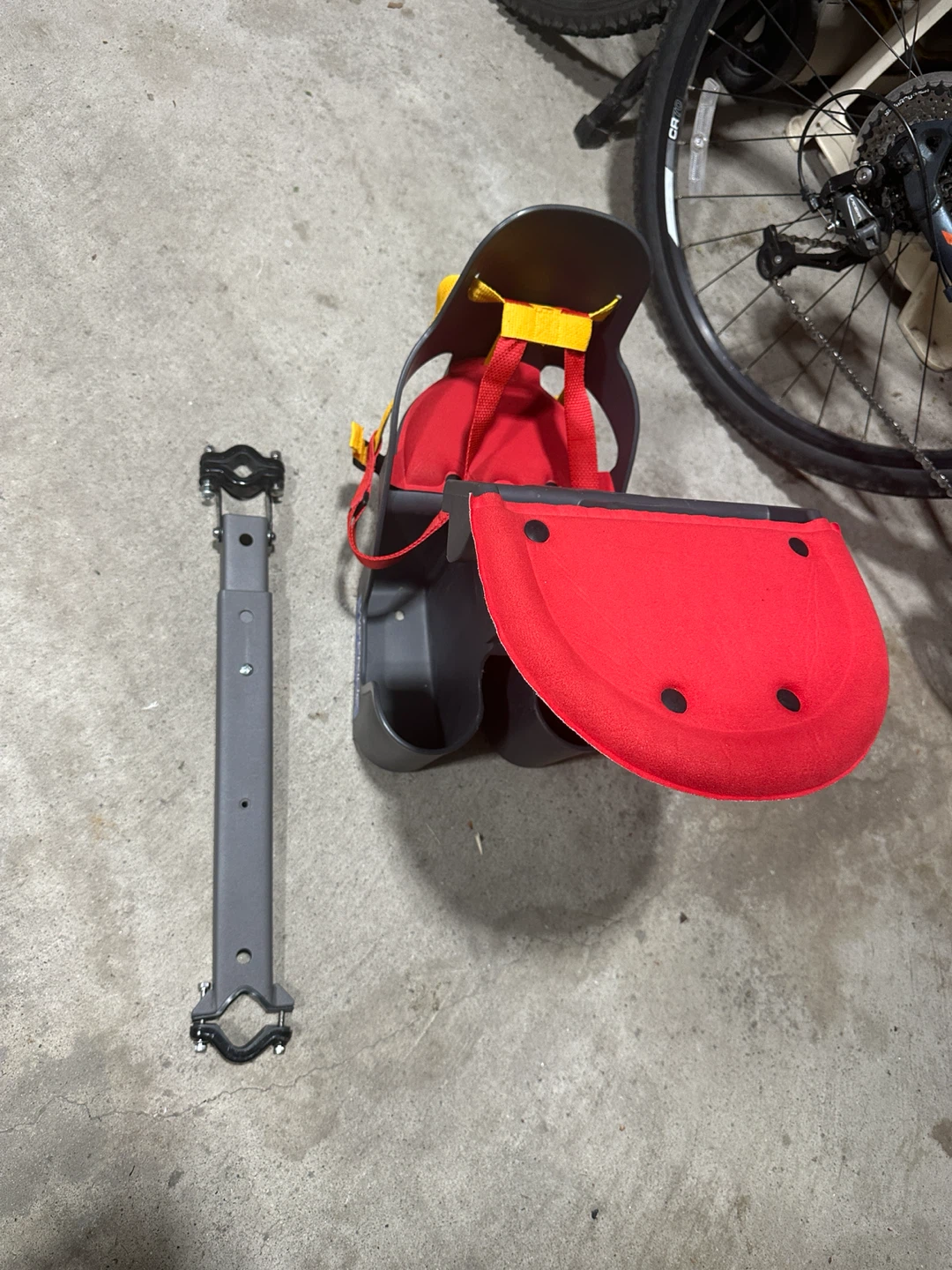 Ride-On Bicycle Child Seat with Mount
