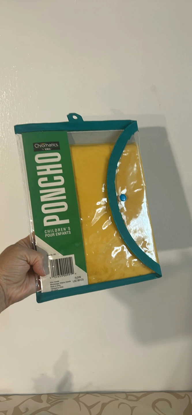 Chromatics by Idées Children's Poncho - Yellow - photo 2