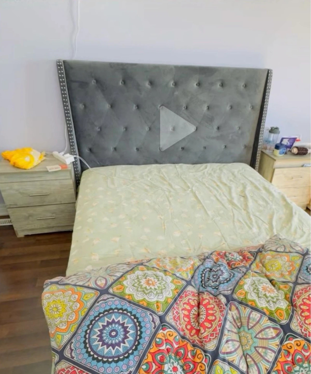 Bed available with drawers