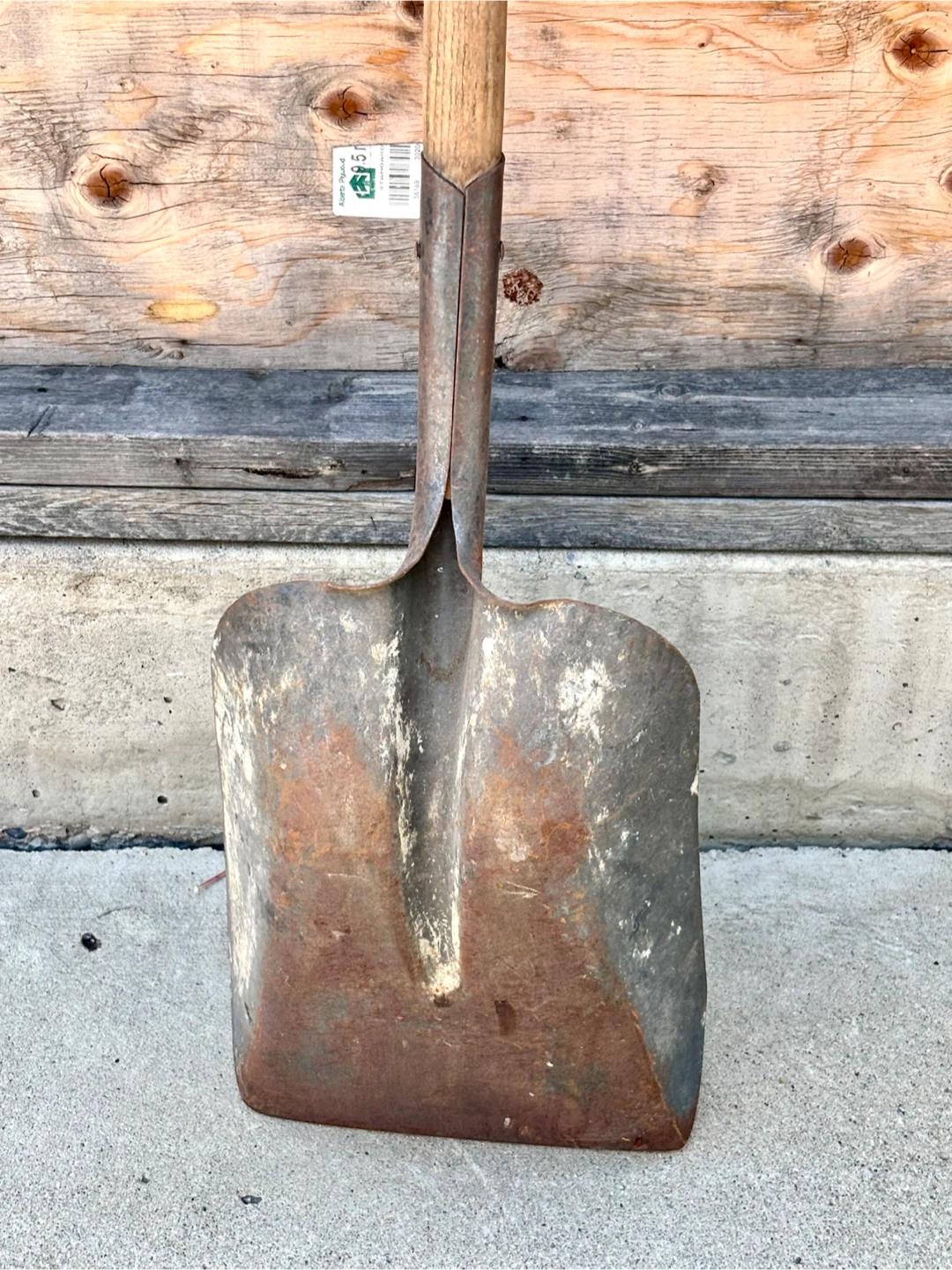 Vintage Heavy Duty Heat Treated Spade Shovel Tool - photo 4