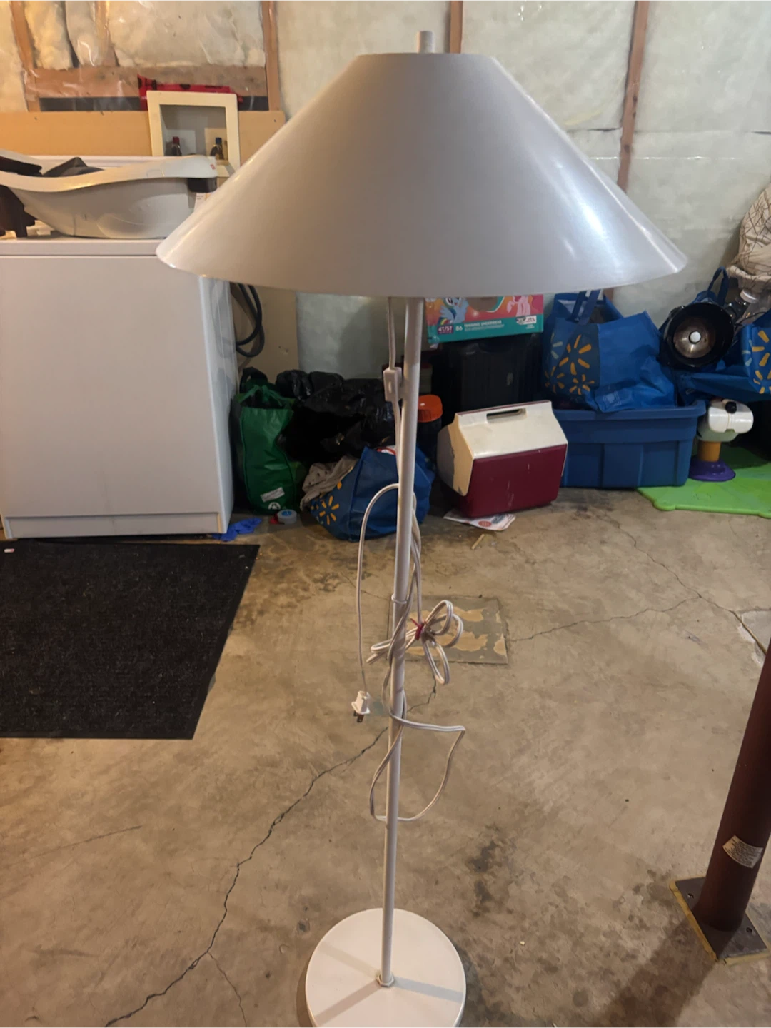 White Floor Lamp