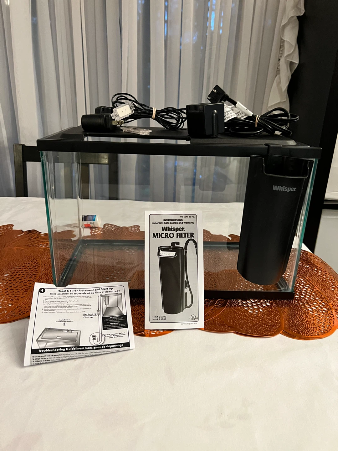 Tetra Whisper Micro Filter Aquarium Kit - photo 2