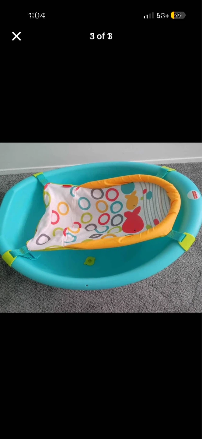 Fisher-Price Baby Bath Tub with Sling