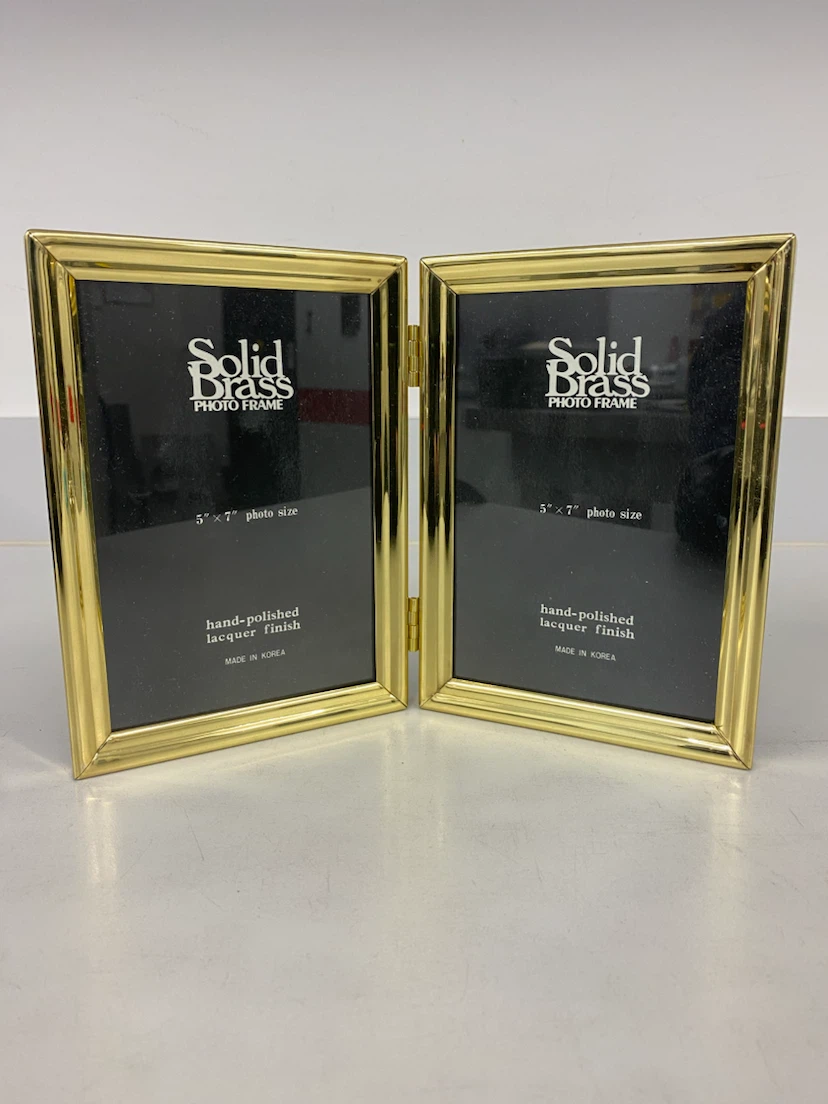 Vintag Solid Brass Photo Frames Set - photo 2