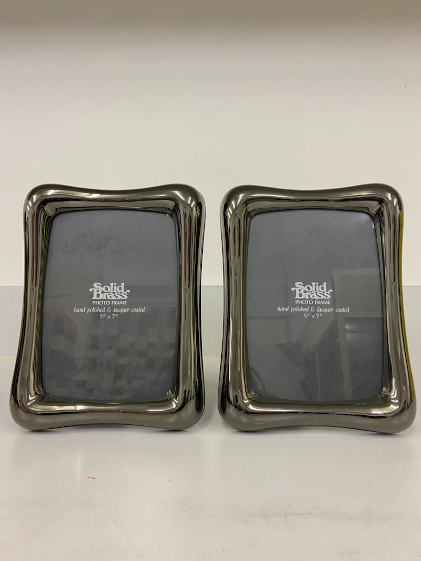 Vintag Solid Brass Photo Frames Set - photo 4