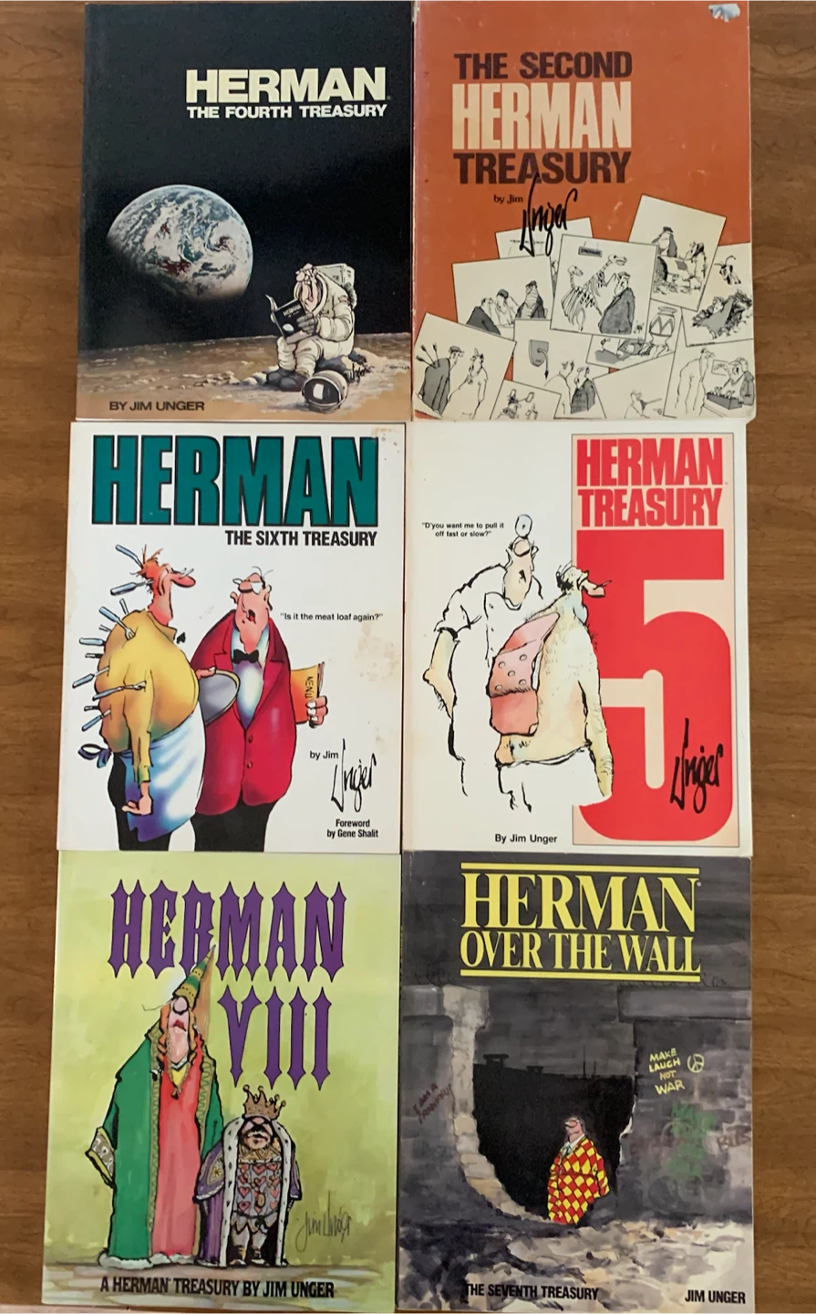 Herman Treasury Books by Jim Unger