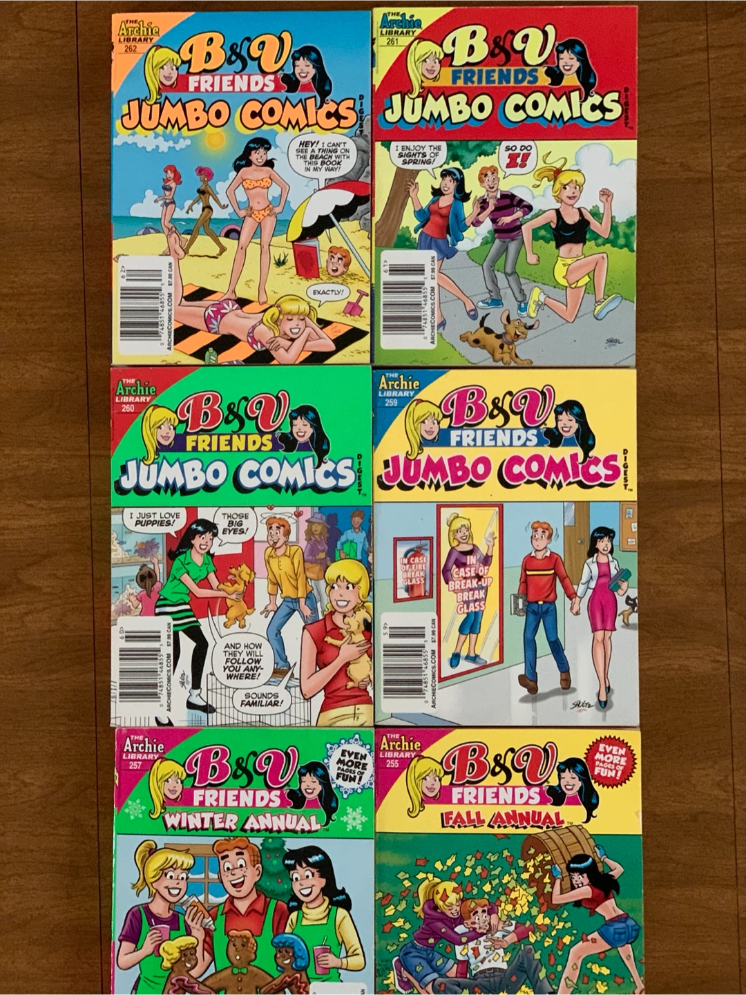 Archie B&V Friends Jumbo Comics & Annuals Lot